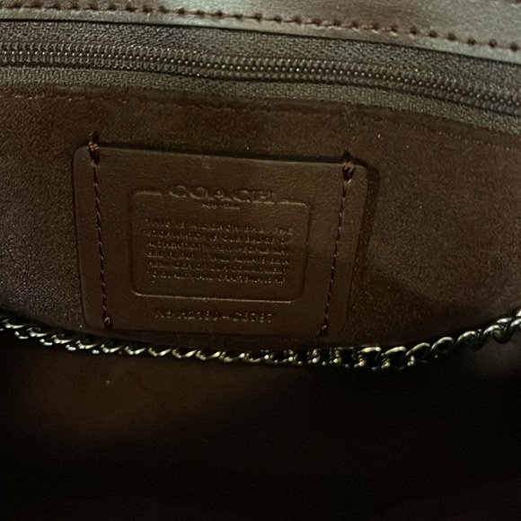 Coach C6797 Gemma Crossbody In Colorblock With Apple Buckle Forest Midnight - Picture 3 of 7